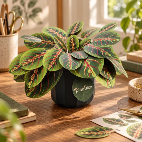 Interests & Hobbies — The Prayer Plant — Botanical Craft Kit by Plantlike in a natural editorial setting