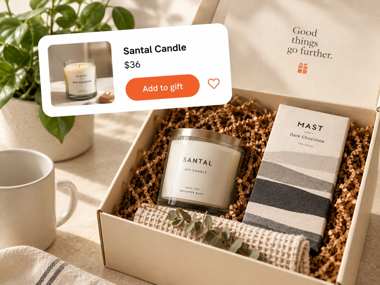 A carefully selected business gift
